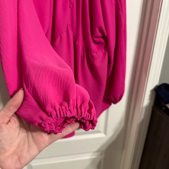 Pink Flowy Top - Picture 3 of 5